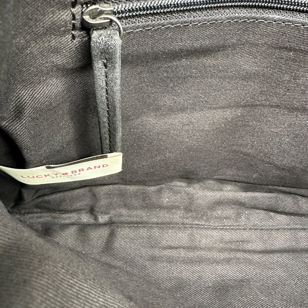 Lucky Brand Clutch Silverlake Shimmer Cowhide Finish Envelope Style